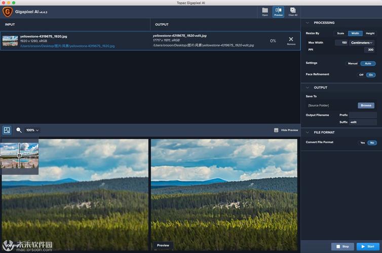 Topaz Gigapixel AI for Mac 重塑圖像放大的人工智能基礎(chǔ)軟件